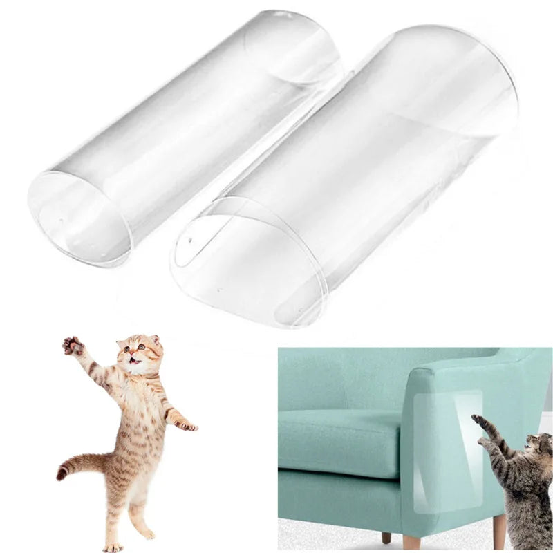 Protect Your Furniture with 2Pcs Self-Adhesive Cat Scratch Sofa Pads - Durable Anti-Cat Scratch Stickers