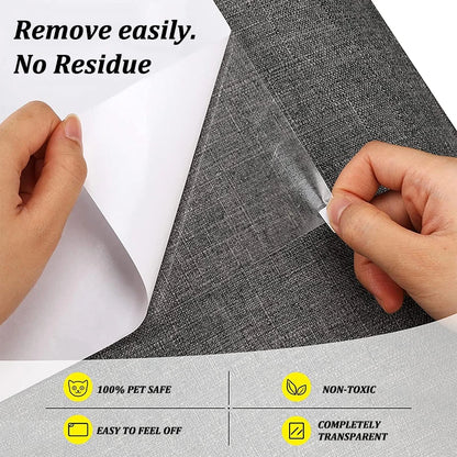 Protect Your Furniture with 2Pcs Self-Adhesive Cat Scratch Sofa Pads - Durable Anti-Cat Scratch Stickers